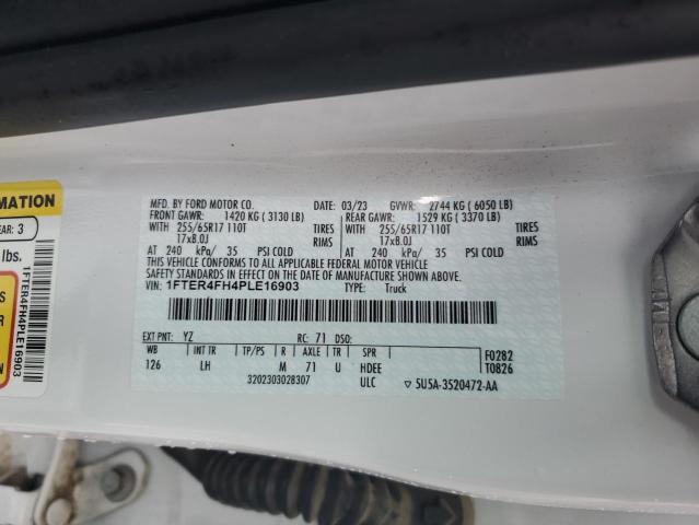 2023 FORD RANGER XL #3309174705