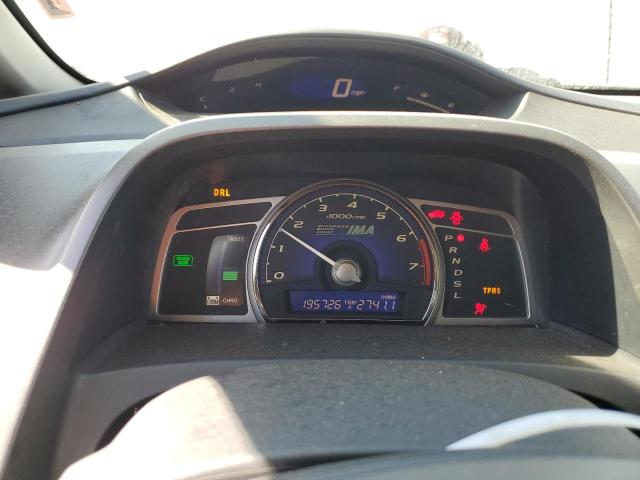 2009 HONDA CIVIC HYBR #3302672038