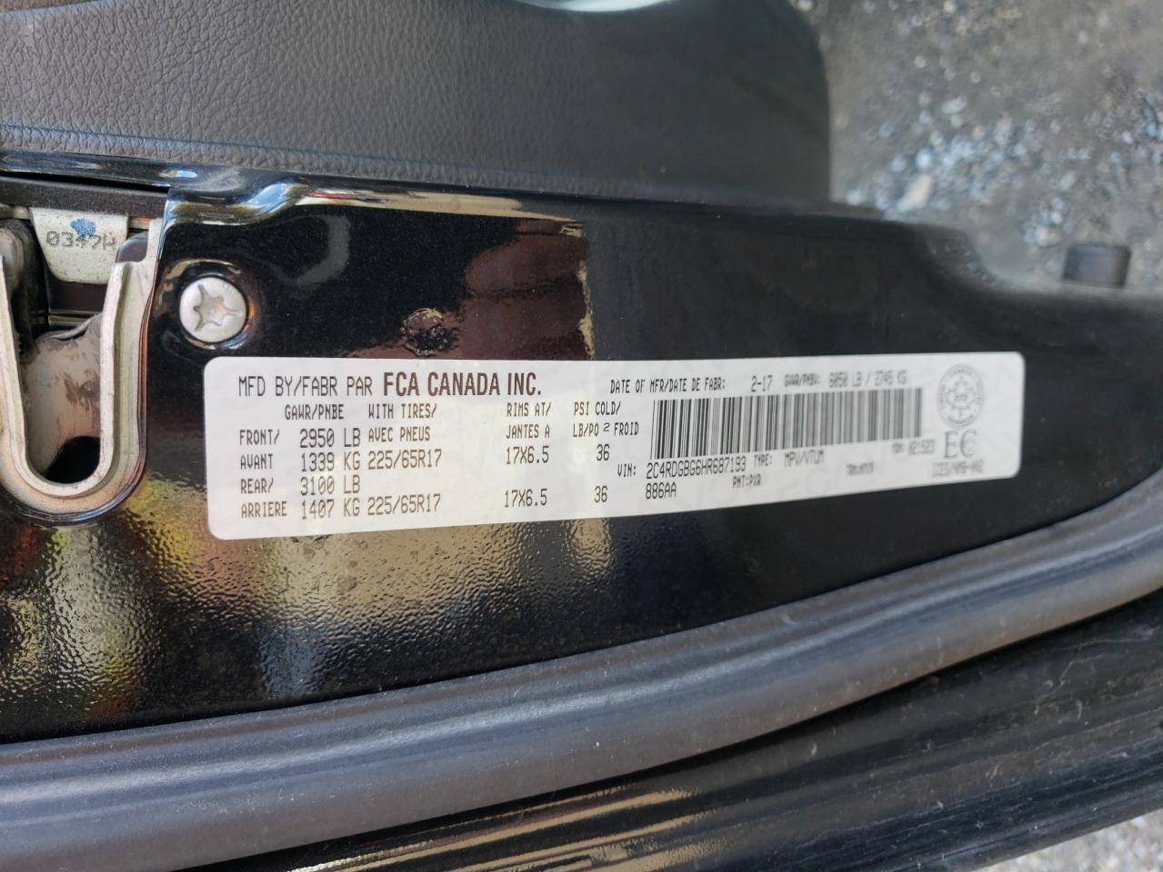 DODGE GRAND CARAVAN SE