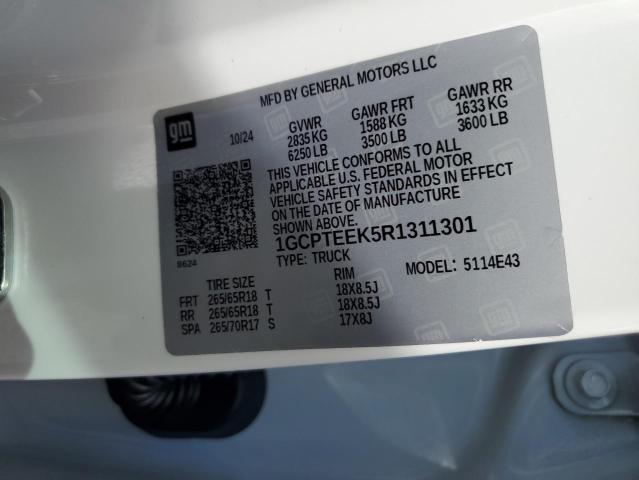 2024 CHEVROLET COLORADO TRAIL BOSS 1GCPTEEK5R1311301