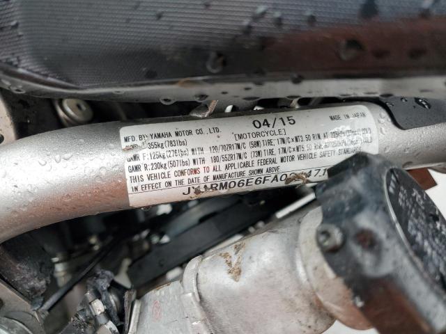 2015 YAMAHA FZ07 - JYARM06E6FA004471