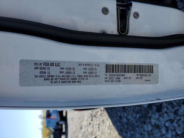 2016 DODGE CHARGER PO 2C3CDXKT6GH233604