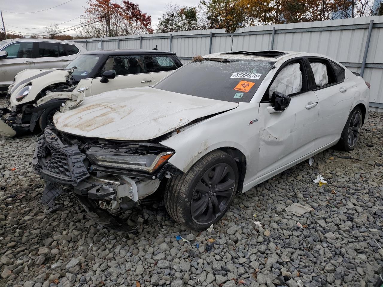 Lot #3302868898 2021 ACURA TLX TECH A