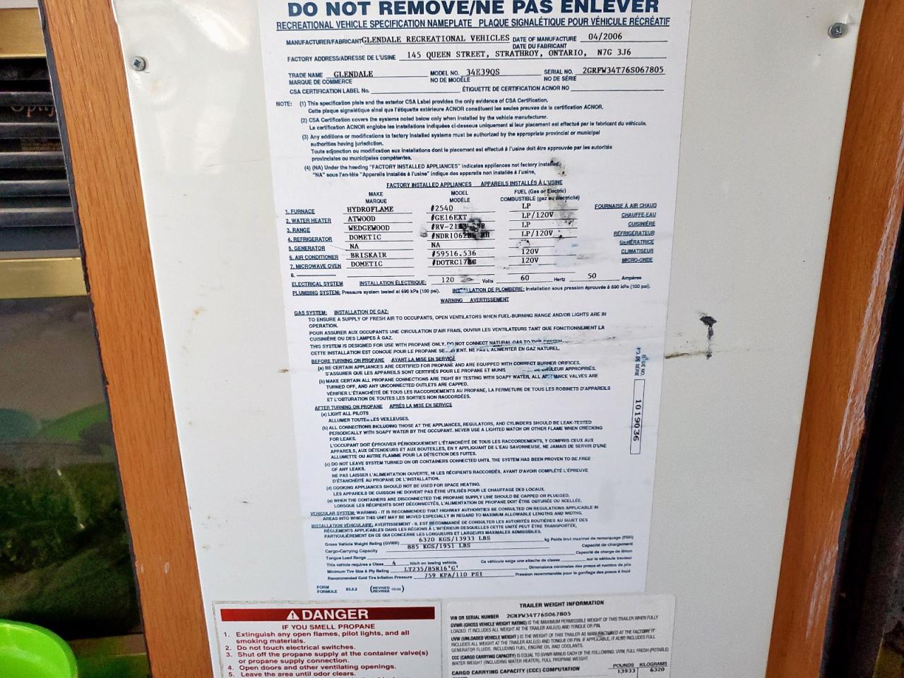 Lot #3274868091 2006 TITANIUM CARGO TRAILER