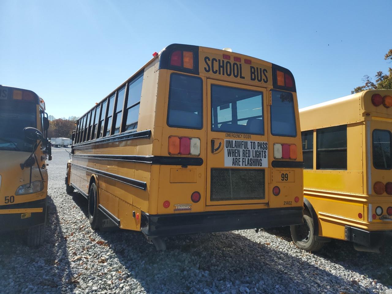 Lot #3273801376 2012 THOMAS SAF-T-LINER C2