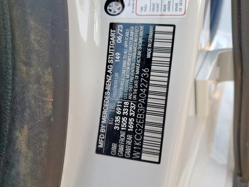 2023 MERCEDES-BENZ EQS SEDAN - W1KCG2EB3PA042736