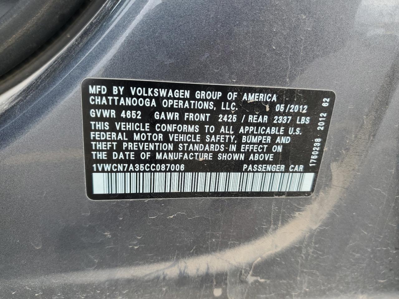 VOLKSWAGEN PASSAT SEL