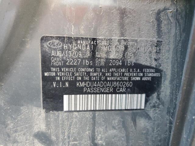 2010 HYUNDAI ELANTRA BL #3302773353