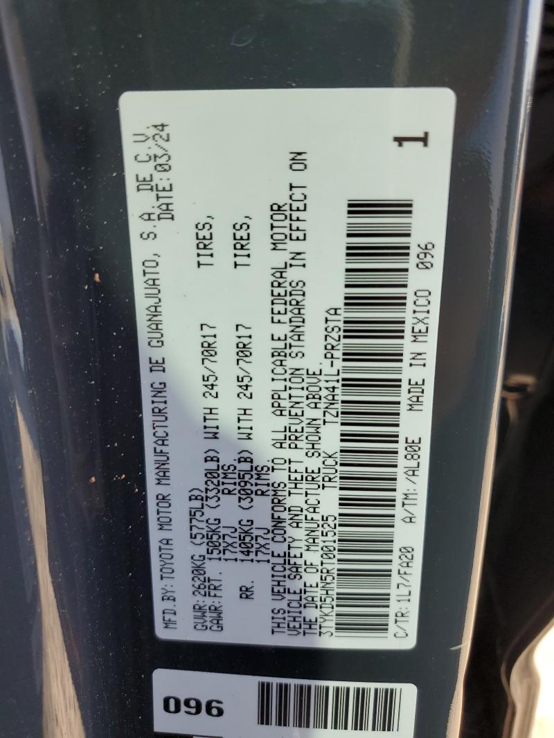 2024 TOYOTA TACOMA DOU #3276351685