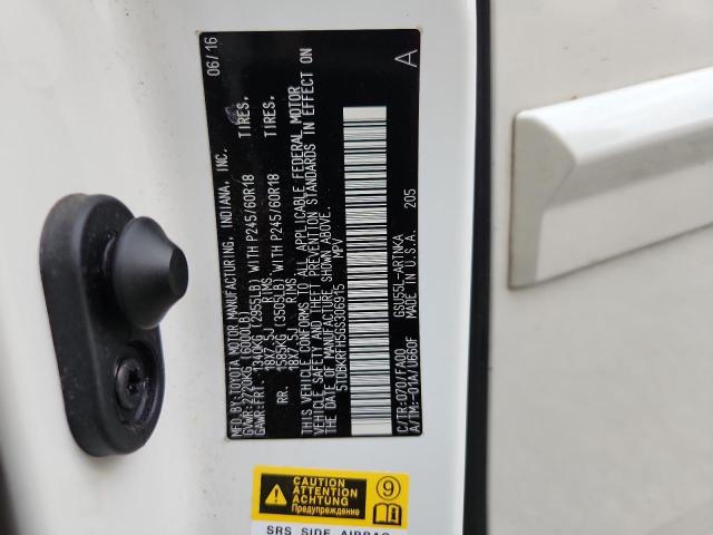 2016 TOYOTA HIGHLANDER #3291348166