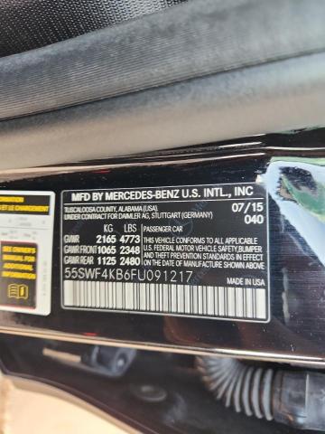 2015 MERCEDES-BENZ C 300 4MAT #3301716423