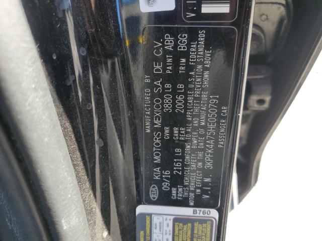 2017 KIA FORTE LX - 3KPFK4A75HE050791