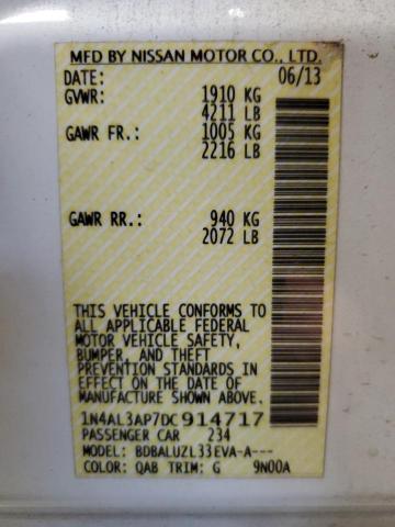 2013 NISSAN ALTIMA 2.5 #3263758132