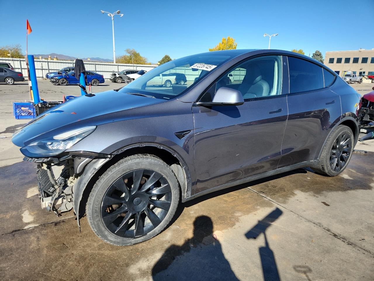 Lot #3287879091 2022 TESLA MODEL Y