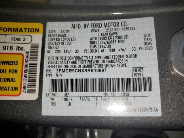 2025 FORD BRONCO SPO #3296325494