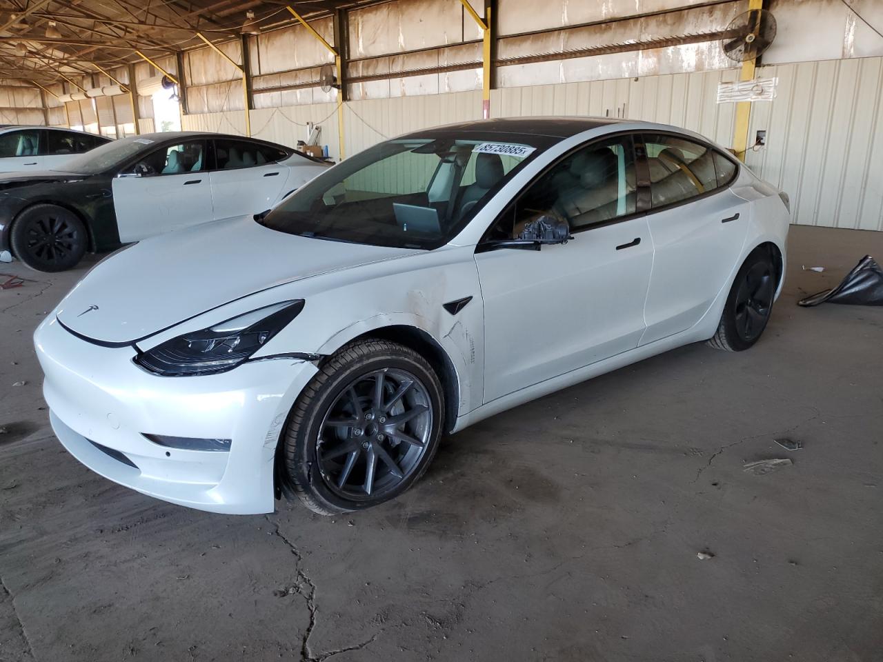 Lot #3311798189 2021 TESLA MODEL 3