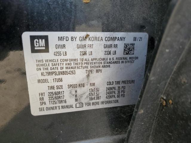 2022 CHEVROLET TRAILBLAZE #3279492249