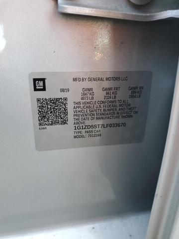 2020 CHEVROLET MALIBU LT - 1G1ZD5ST7LF033670