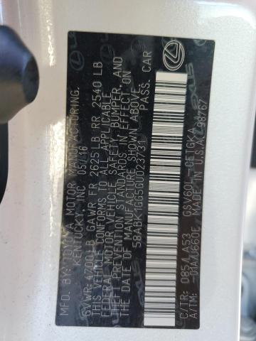 2016 LEXUS ES 350 - 58ABK1GG5GU023731