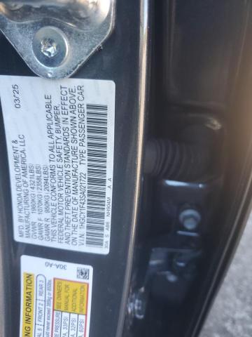 2025 HONDA ACCORD SE #3283966800