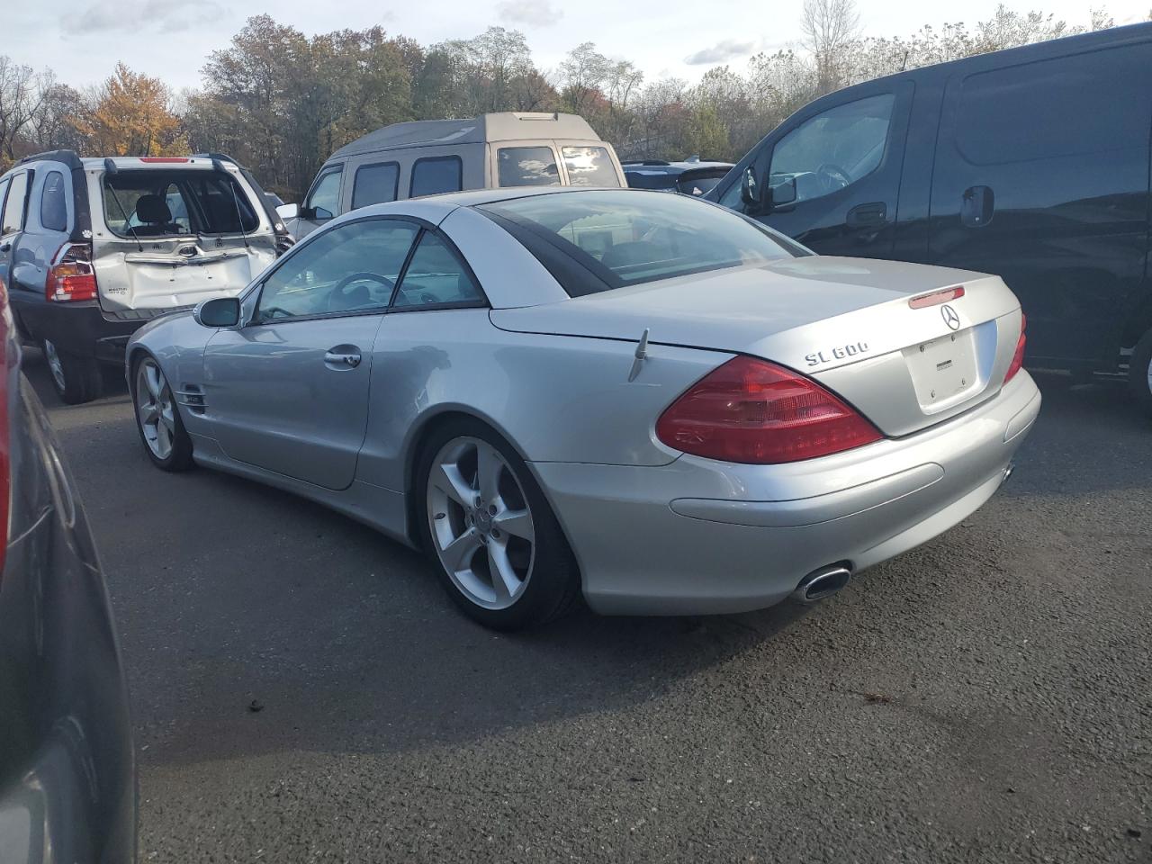 Lot #3290193263 2004 MERCEDES-BENZ SL 600