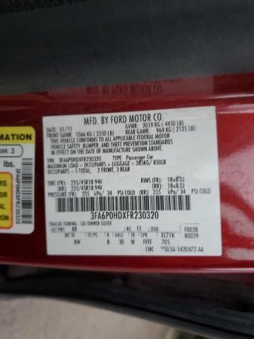 2015 FORD FUSION SE - 3FA6P0HDXFR230320