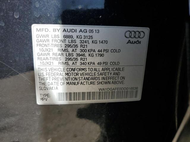 2013 AUDI Q7 PRESTIG #3305387322