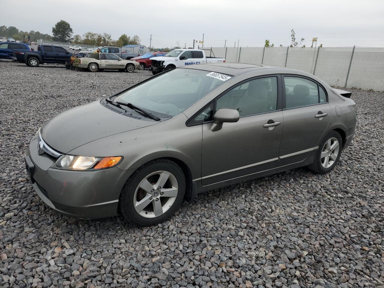 Lot #3266940059 2008 HONDA CIVIC EX