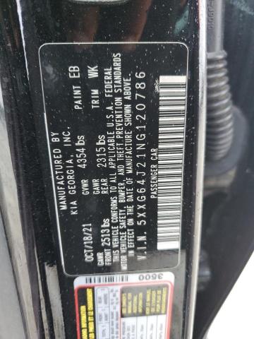 2022 KIA K5 GT LINE - 5XXG64J21NG120786