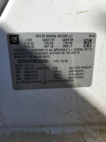 2014 CHEVROLET SILVERADO - 1GCVKREC8EZ358084