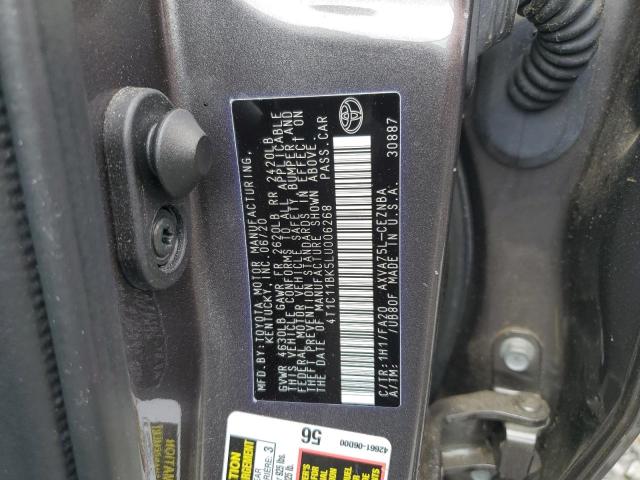 2020 TOYOTA CAMRY LE #3273903788