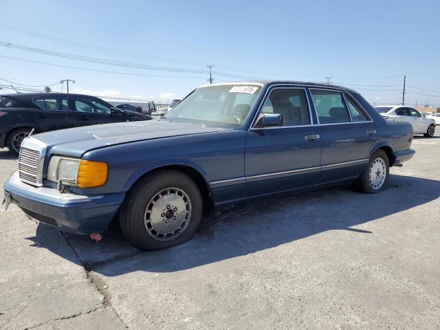 MERCEDES-BENZ 560 SEL 1991 blue  gas WDBCA39EXMA564781 photo #1