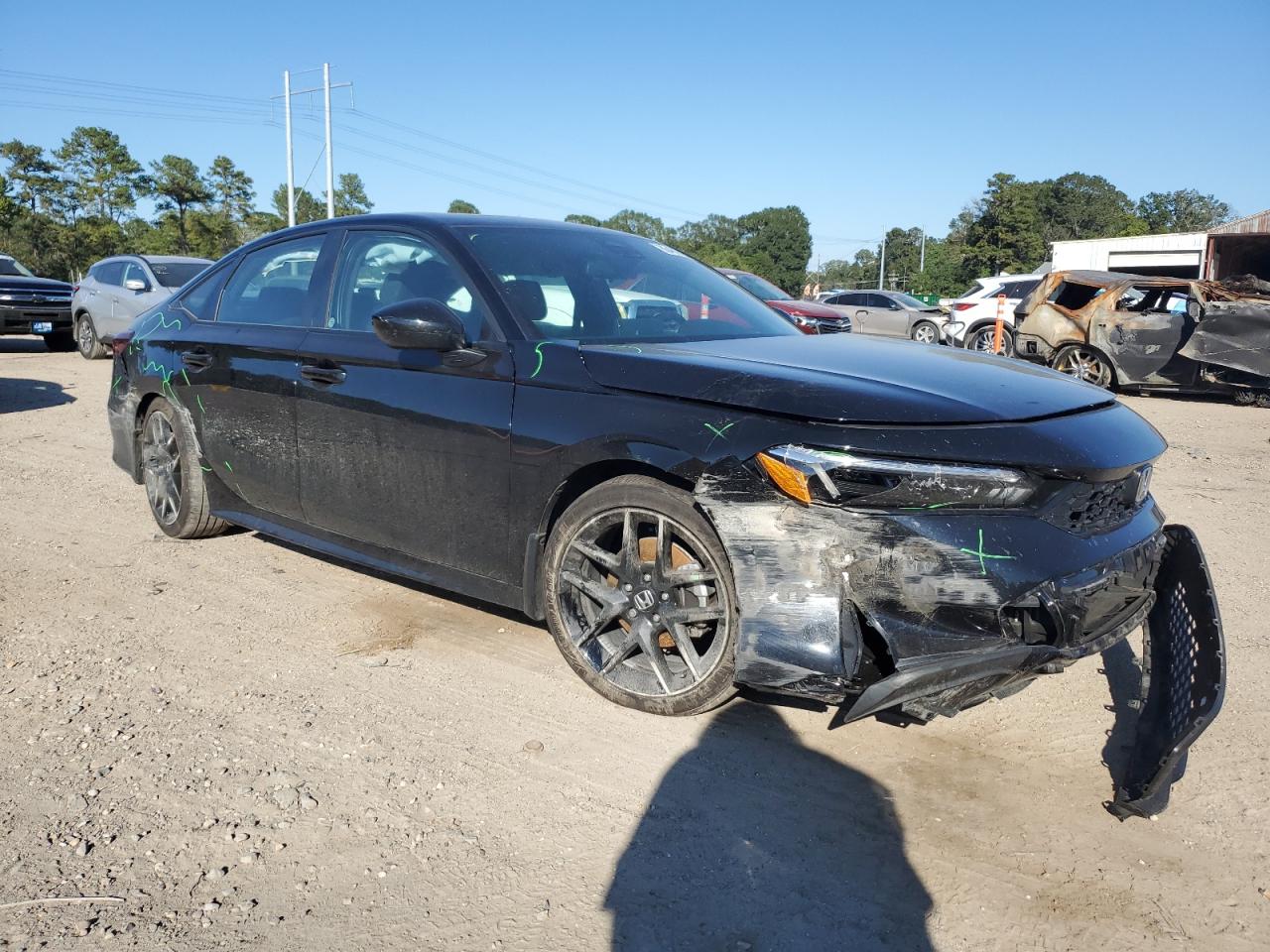 Lot #3311641218 2025 HONDA CIVIC SPOR