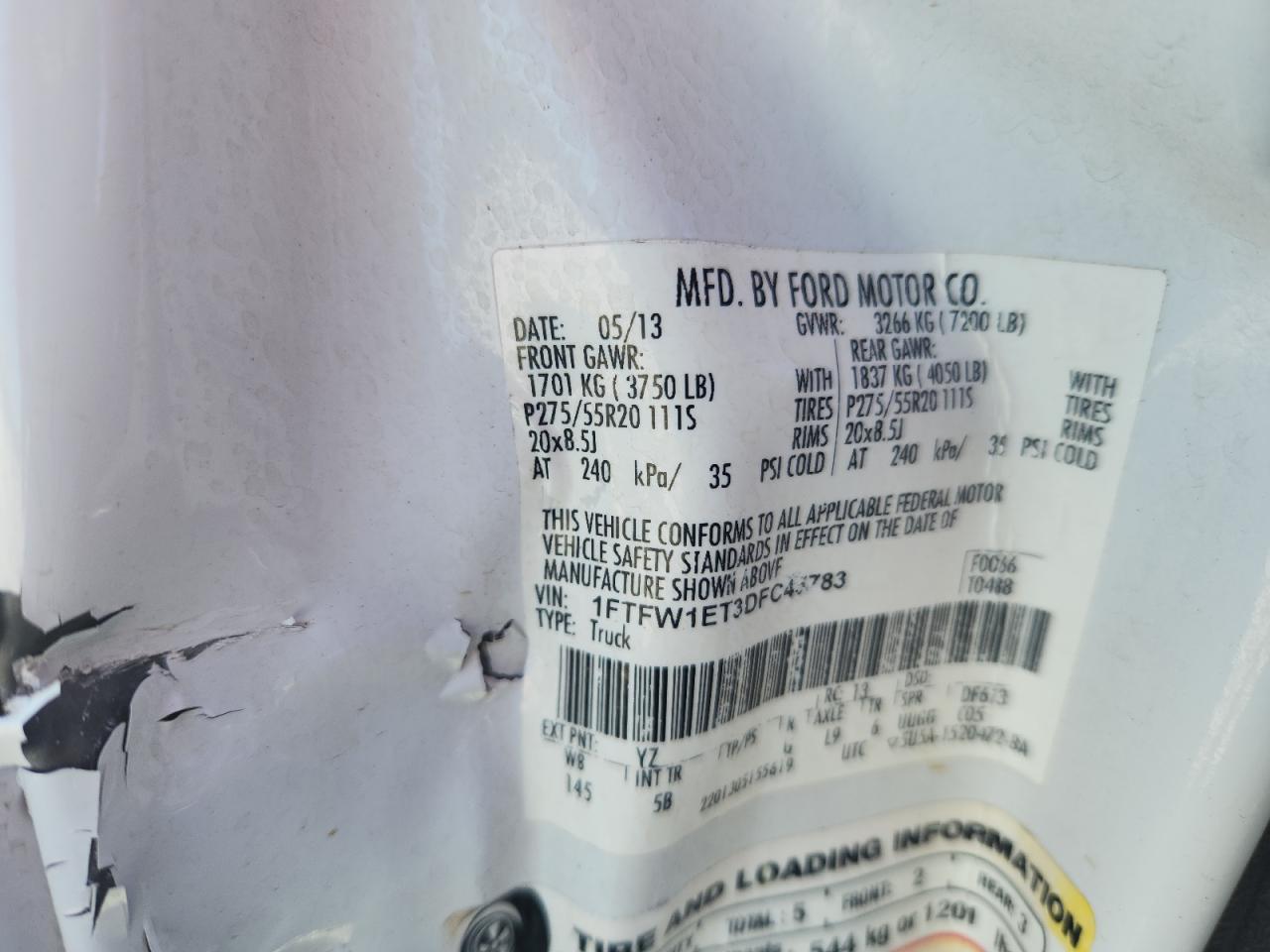 FORD F-150 SUPERCREW