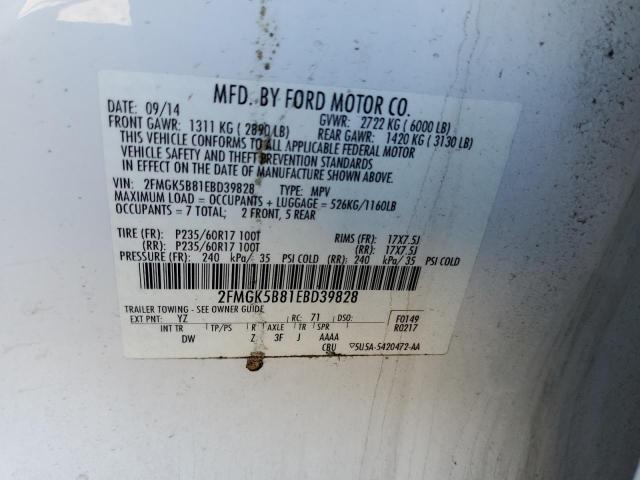 2014 FORD FLEX SE #3297108493