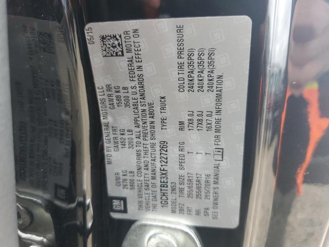 2015 CHEVROLET COLORADO L - 1GCHTBE3XF1227269