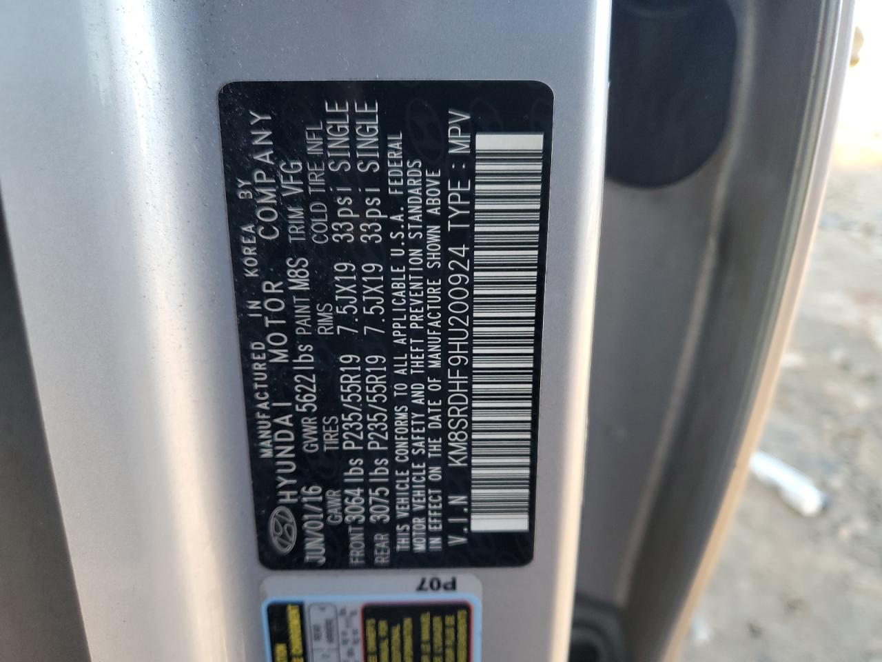 HYUNDAI SANTA FE SE ULTIMATE