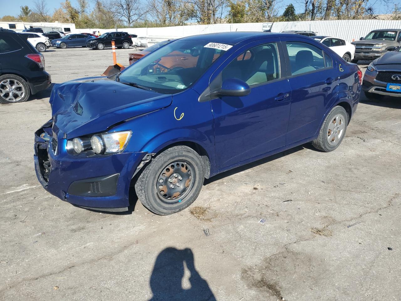 Lot #3316711416 2013 CHEVROLET SONIC LS