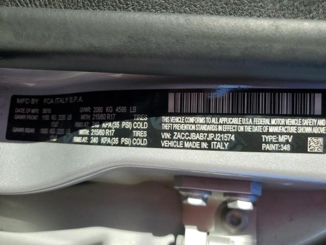 2018 JEEP RENEGADE S - ZACCJBAB7JPJ21574