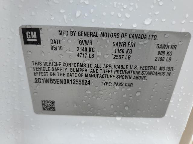 2010 CHEVROLET IMPALA LT #3279351735