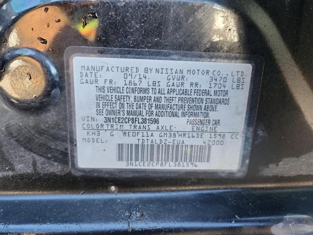 2015 NISSAN VERSA NOTE 3N1CE2CP8FL381596