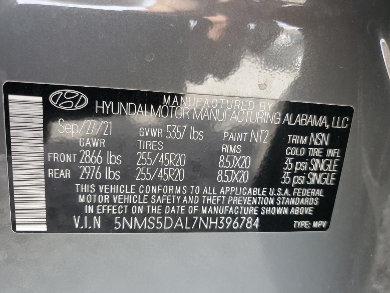 HYUNDAI SANTA FE CALLIGRAPHY