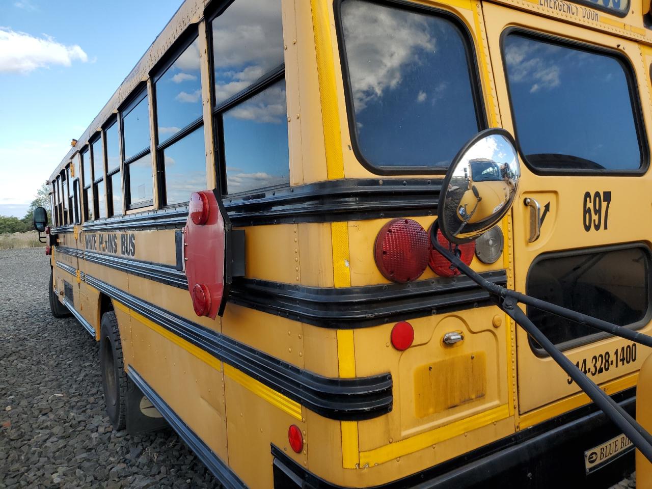 Lot #3276362813 2008 BLUE BIRD SCHOOL BUS