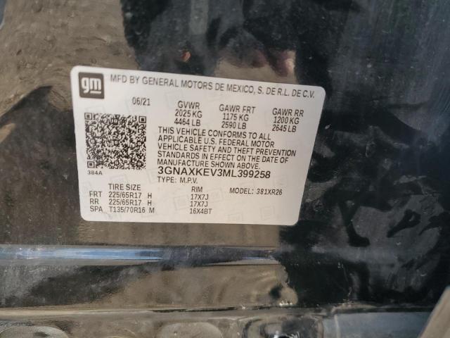 2021 CHEVROLET EQUINOX LT #3284954933