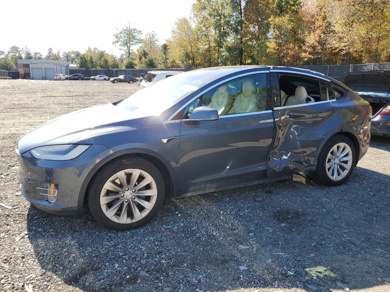 Lot #3294414512 2020 TESLA MODEL X