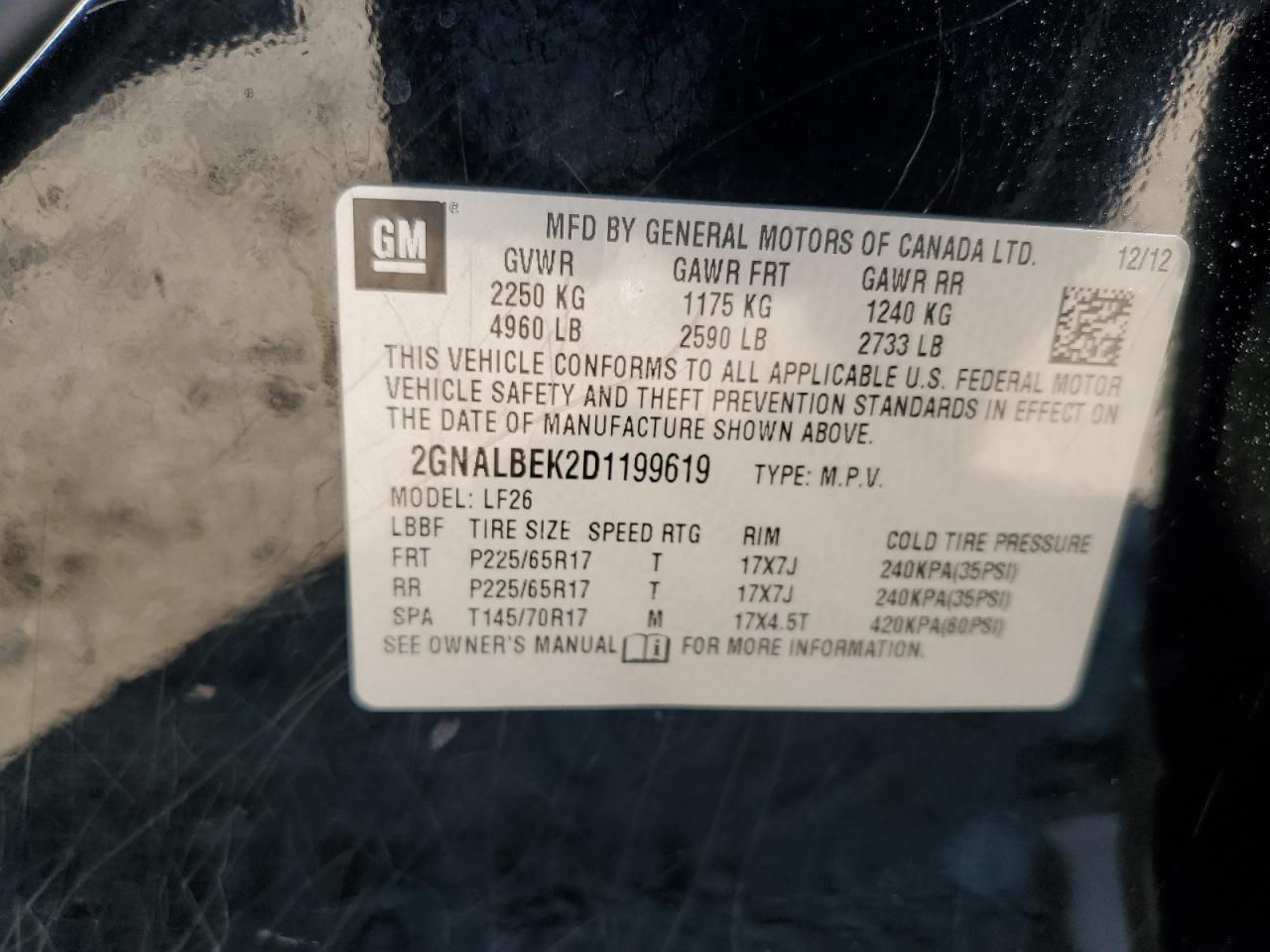 CHEVROLET EQUINOX LS