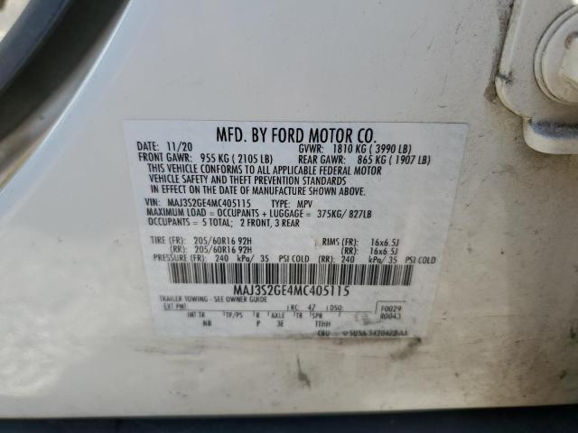 2021 FORD ECOSPORT S #3291219012