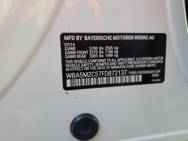 2015 BMW 535 IGT WBA5M2C57FD872137