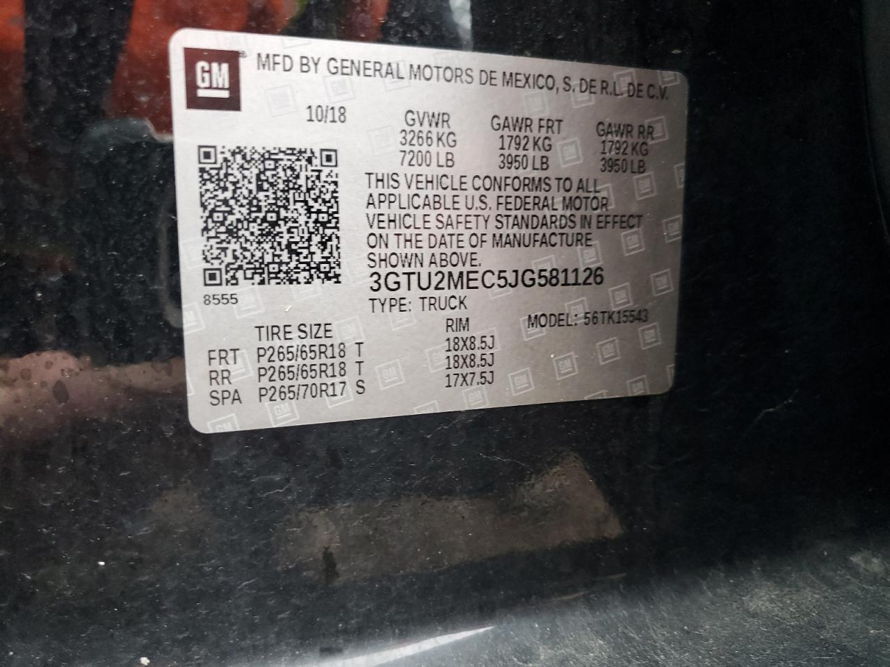 GMC SIERRA 1500 K1500 SLE