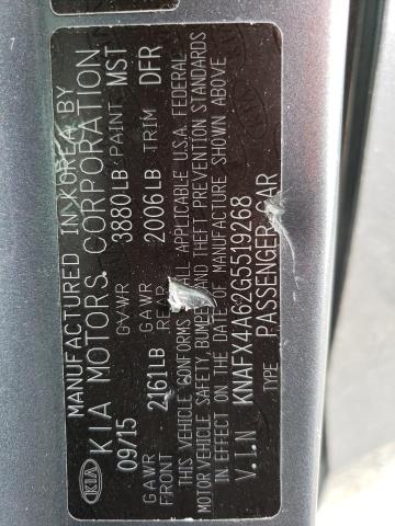 2016 KIA FORTE LX #3305340334